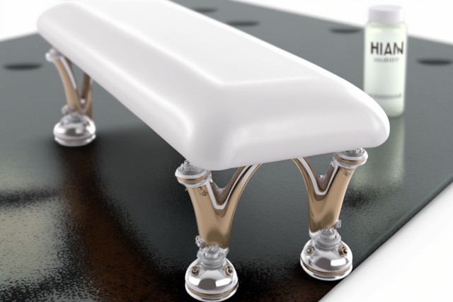 repose poignet table manucure aspirateur