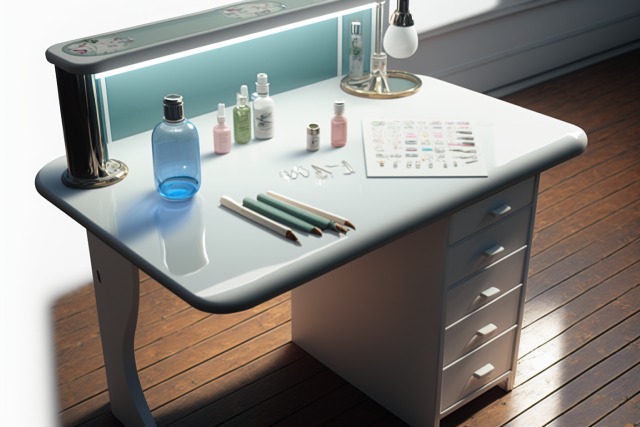 lampe led table manucure